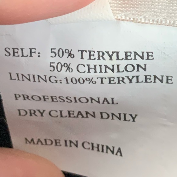 Vintage Landa black floral ruffle jacket blazer - Picture 6 of 6